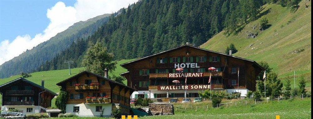Hotel Restaurant Walliser Sonne Reckingen Dış mekan fotoğraf