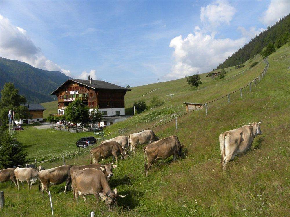 Hotel Restaurant Walliser Sonne Reckingen Dış mekan fotoğraf