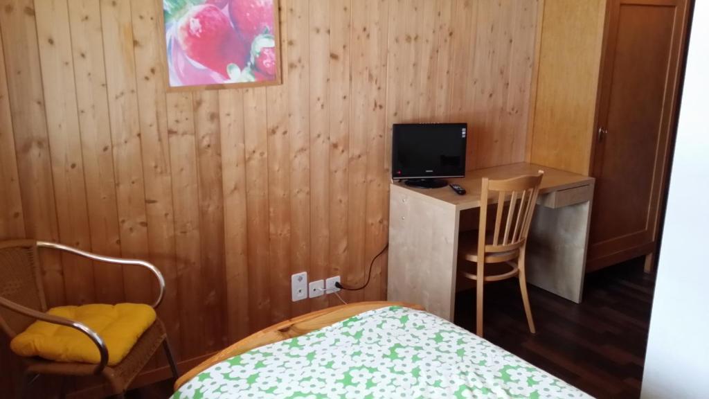 Hotel Restaurant Walliser Sonne Reckingen Oda fotoğraf